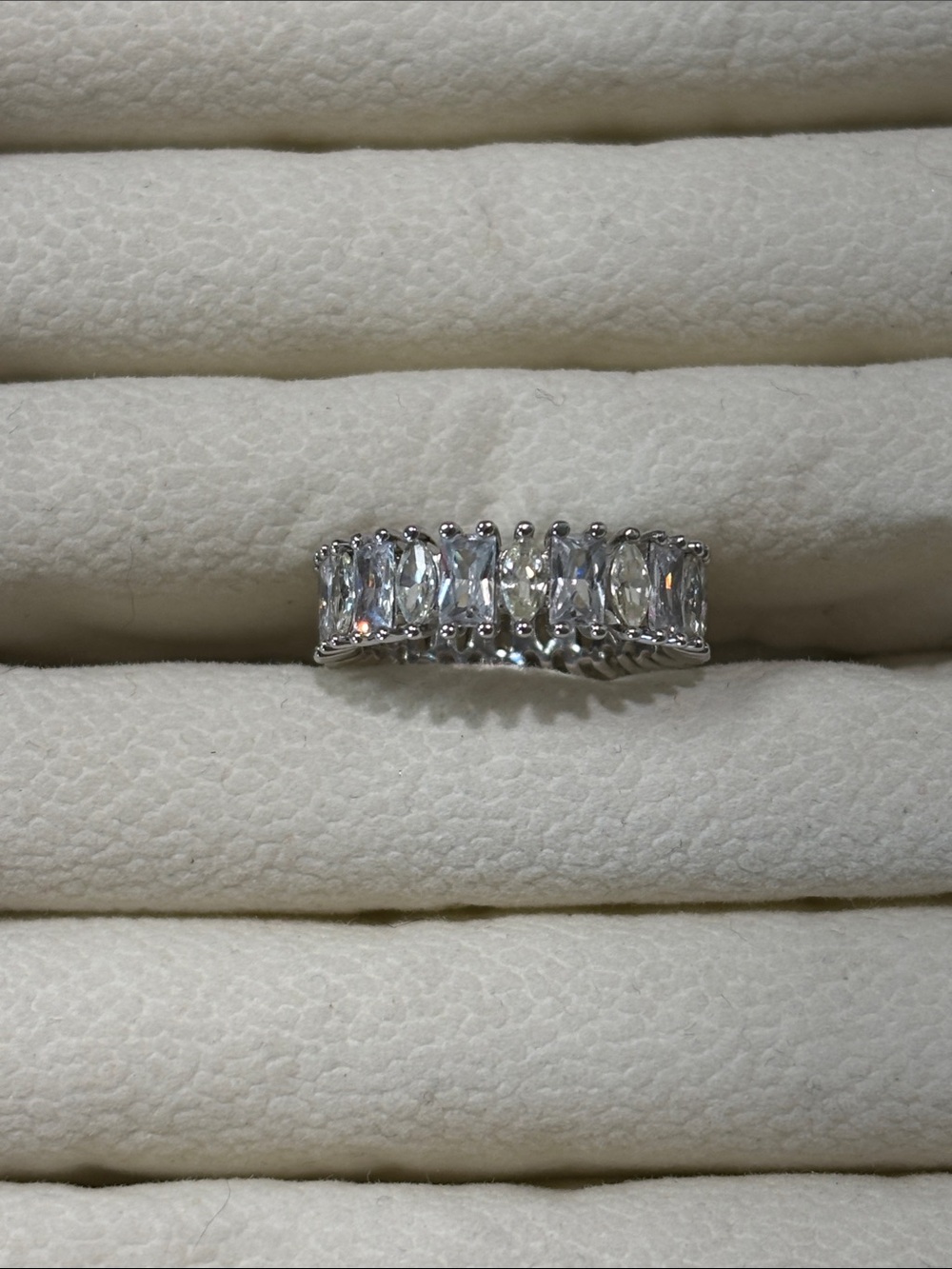 Yellow Topaz & Diamond CZ wrap band ring by Bomb Party size 7